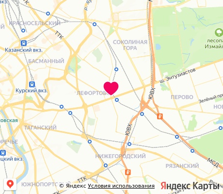 На карте
