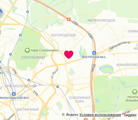 На карте
