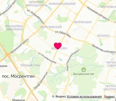 На карте