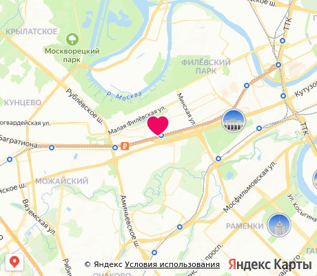 На карте