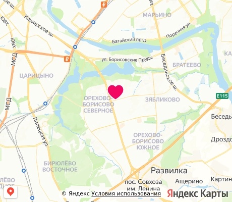 На карте
