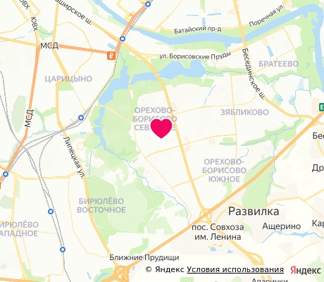 На карте