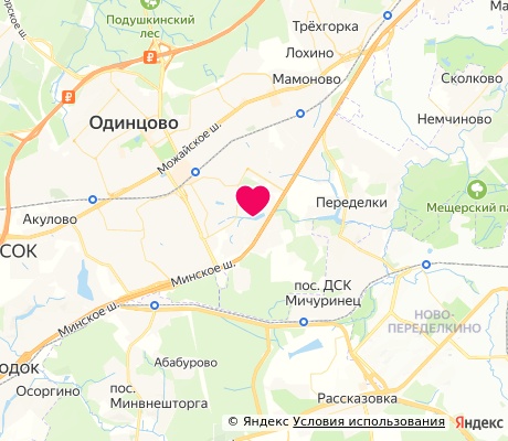 На карте