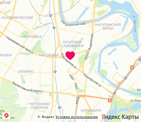 На карте