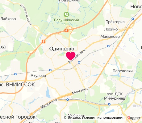На карте