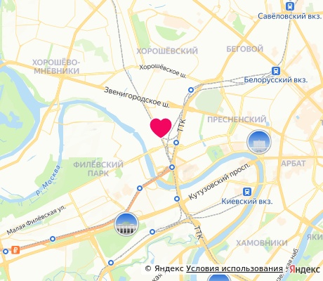 На карте