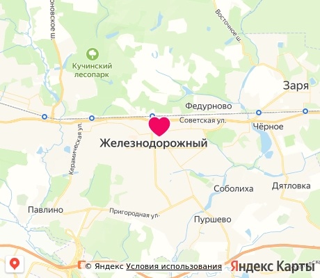 На карте
