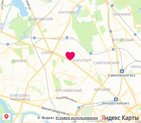На карте