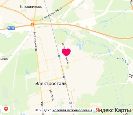 На карте