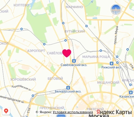 На карте