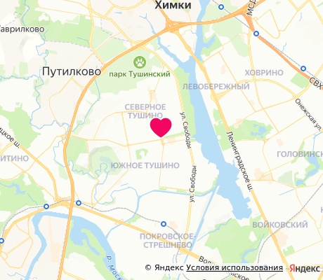 На карте