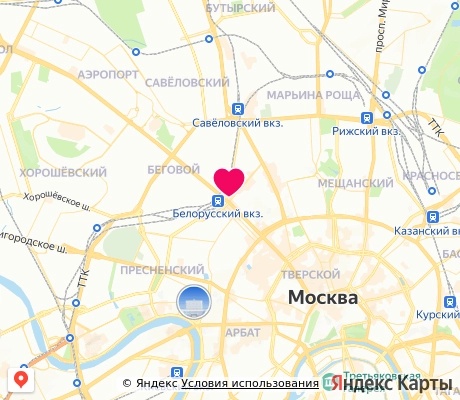 На карте