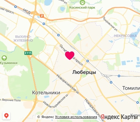 На карте