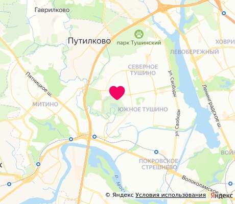 На карте