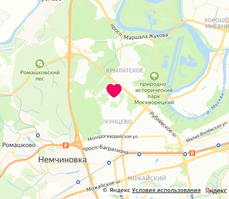 На карте