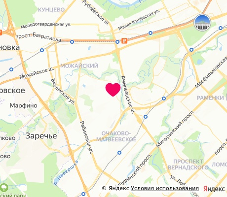 На карте
