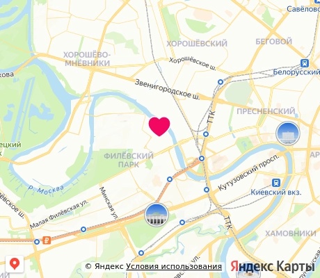 На карте
