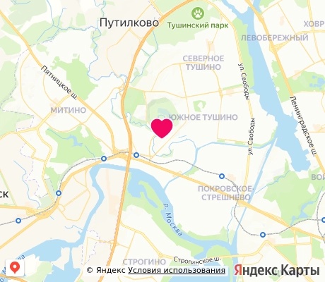 На карте