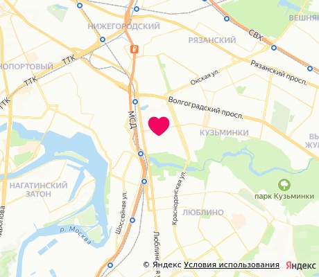 На карте