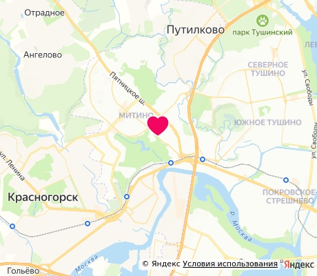 На карте