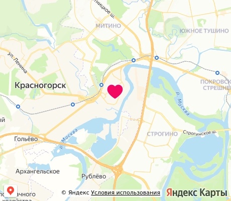 На карте