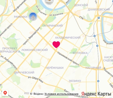 На карте