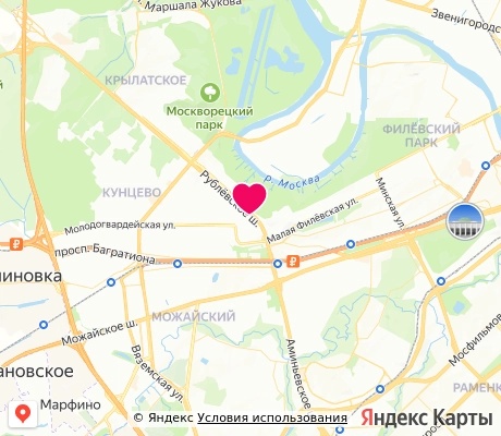 На карте