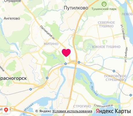 На карте