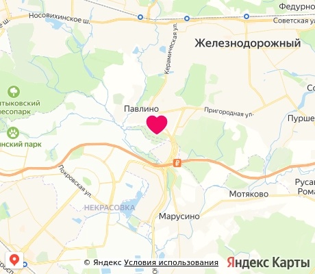 На карте