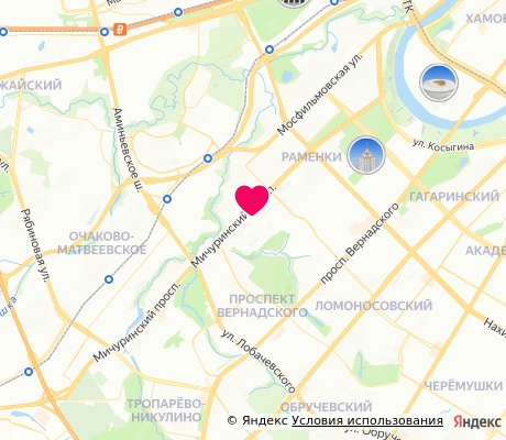 На карте