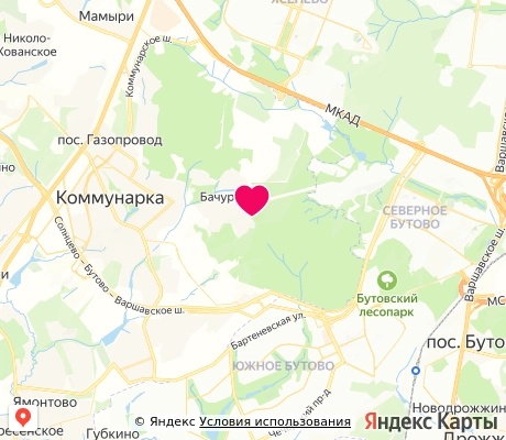 На карте