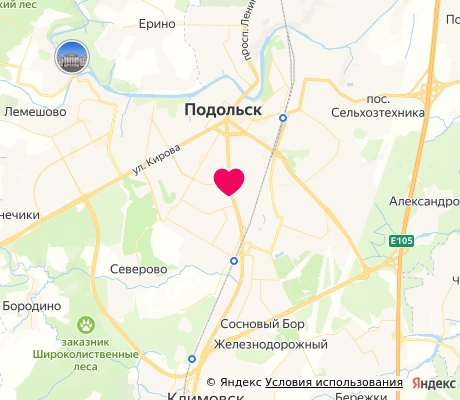 На карте