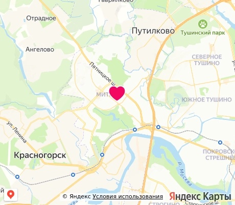 На карте