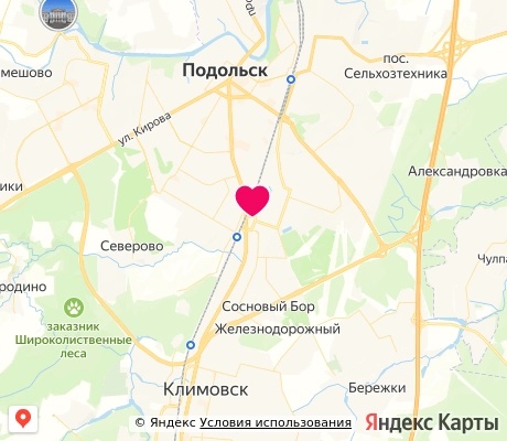 На карте