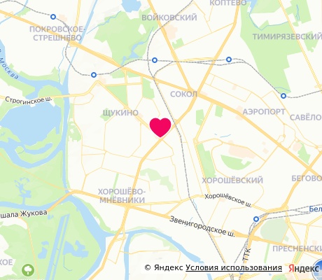 На карте