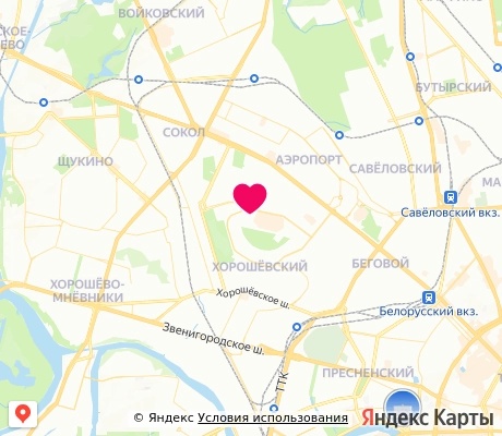 На карте