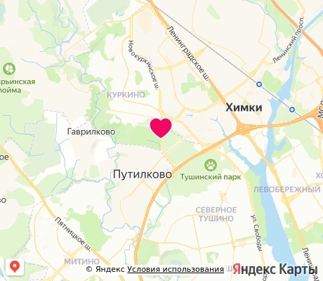 На карте