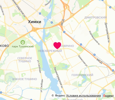 На карте