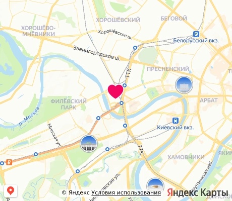 На карте