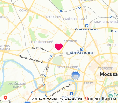 На карте