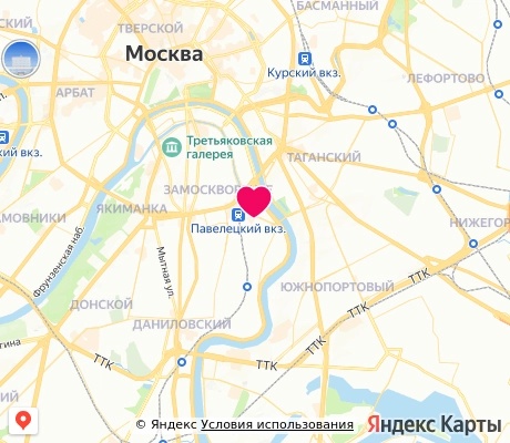 На карте
