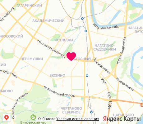 На карте