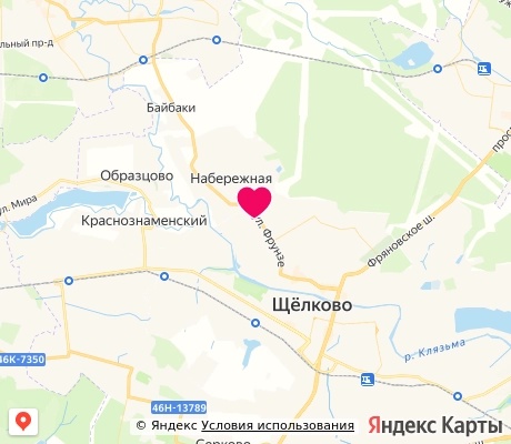 На карте