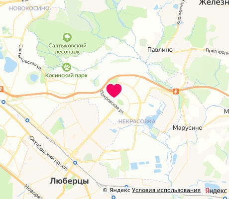 На карте