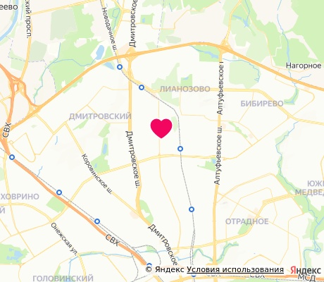 На карте