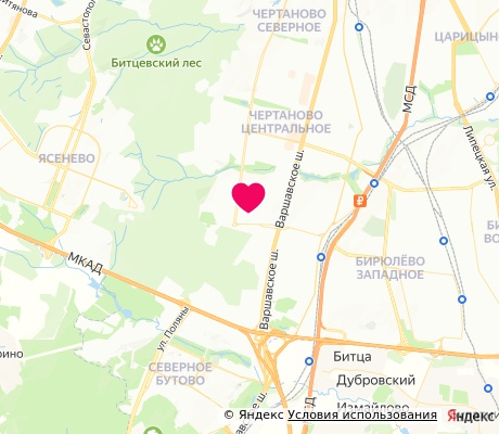 На карте