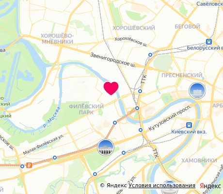 На карте