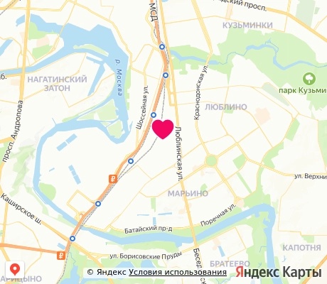 На карте