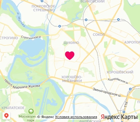 На карте