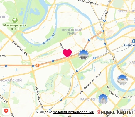 На карте